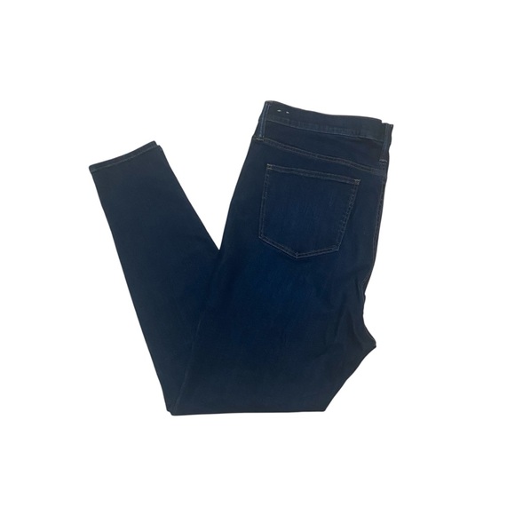 Madewell 9” High Rise Skinny Dark Wash Jeans Blue - Picture 9 of 15